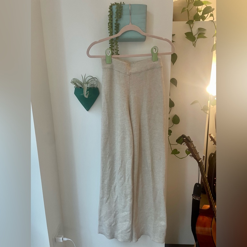 Cream Lounge Pants